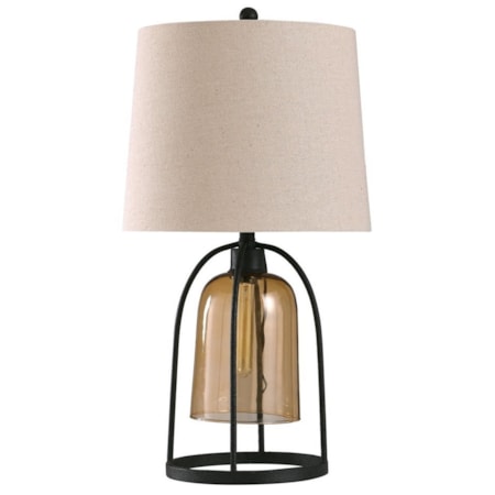 Malvern Amber Lamp