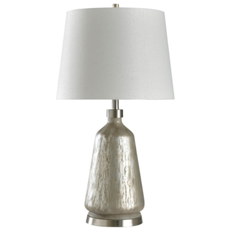 Carmel Silver Table Lamp