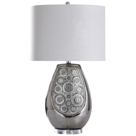 Selsey Silver Lamp