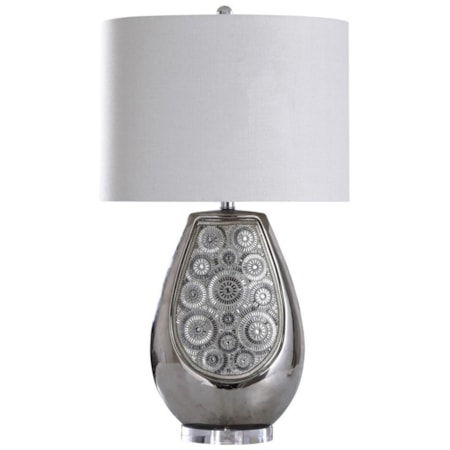 Selsey Silver Lamp