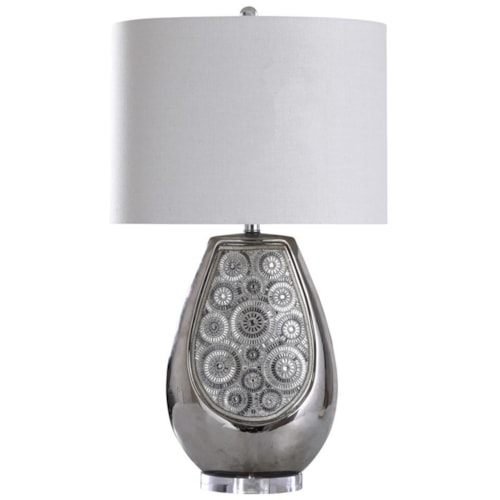 Selsey Silver Lamp