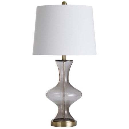 Smoke Glass Lamp