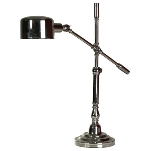 Adjustable Task Lamp with Pivoting Shade