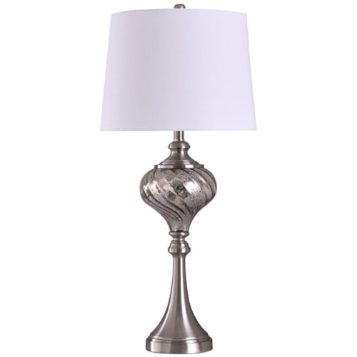 Northbay Brushed Steel Table Lamp