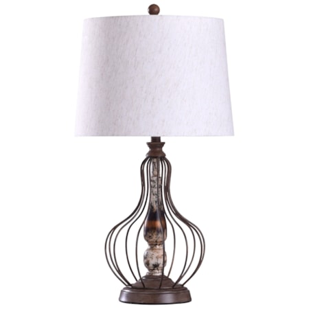 Yarrow Bronze Lamp