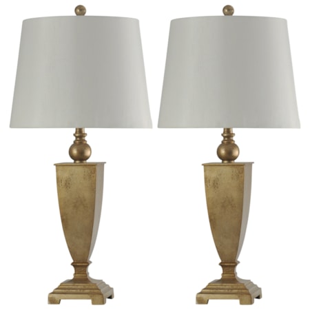 Pair of Traditional Table Lamps