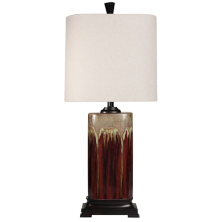 Classic Drip Glaze Ceramic Table Lamp