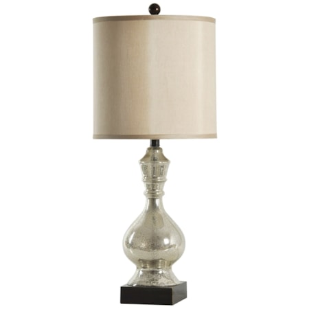 Mercury Glass Table Lamp