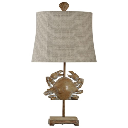 Crab Fossil Lamp