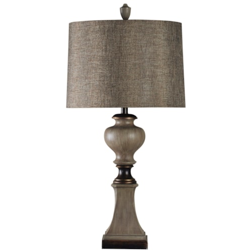 35 Inch Transitional Lamp