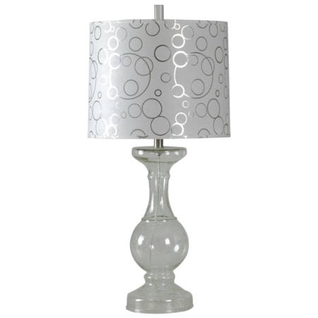 Clear Glass Lamp