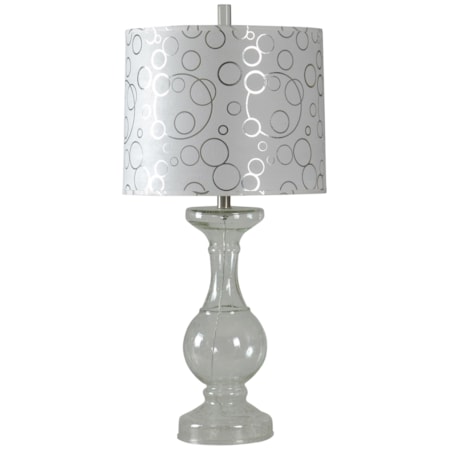 Clear Glass Lamp