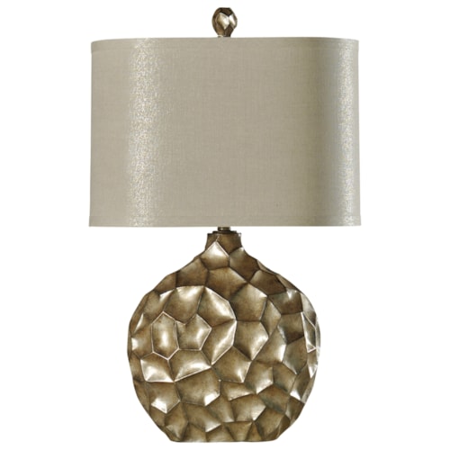 Contemporary Georgian Silver Lamp