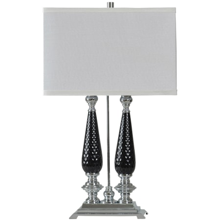 Steel and Glass Lamp