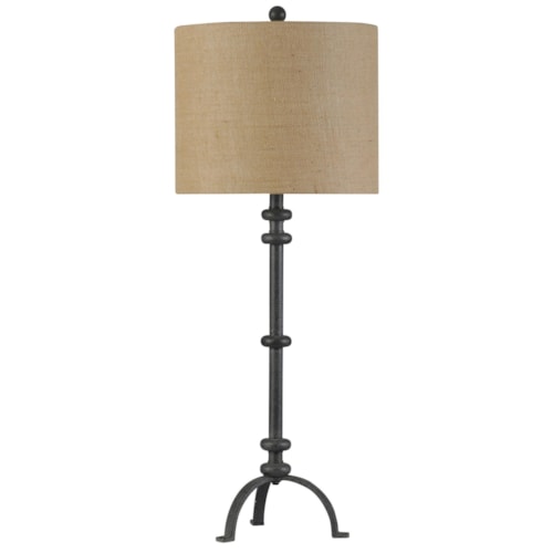 Traditional Cast Iron Buffet Lamp