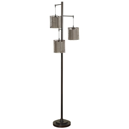 Contemporary Metal Floor Lamp
