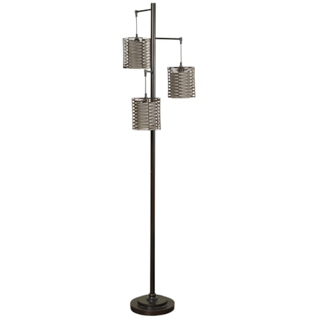 Contemporary Metal Floor Lamp