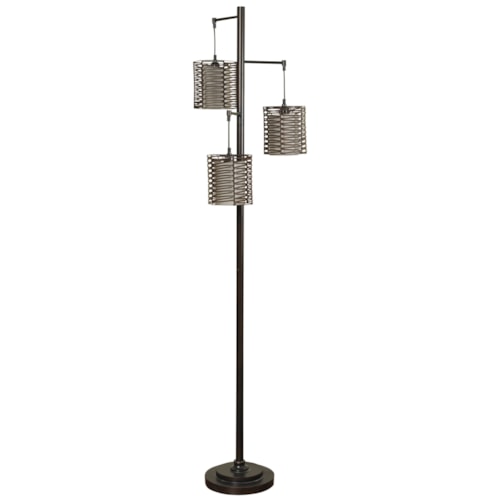 Contemporary Metal Floor Lamp