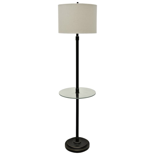 Madison Bronze Finish Steel Table Floor Lamp