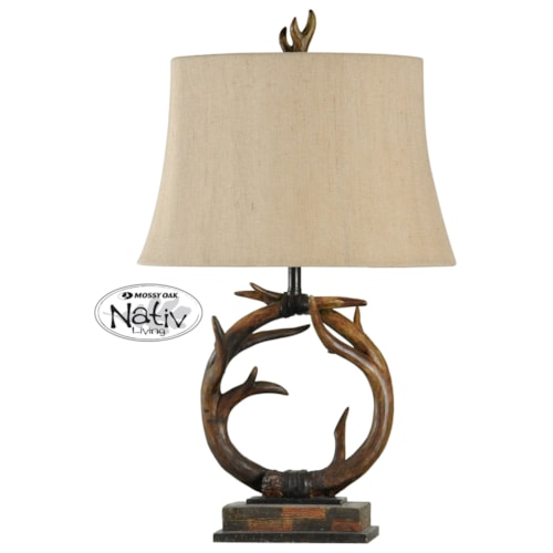 Antler Table Lamp