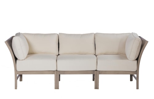 Club Outdoor Three Seat Sofa