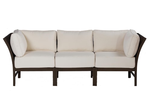 Club Outdoor Three Seat Sofa
