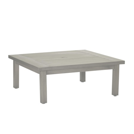 Club Square Coffee Table With Hole