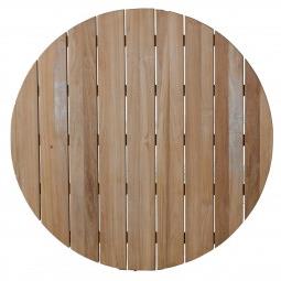 French Teak Round Dining Table