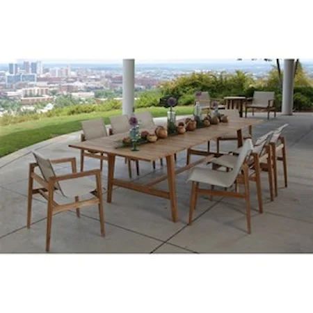 9 Piece Outdoor Dining Set