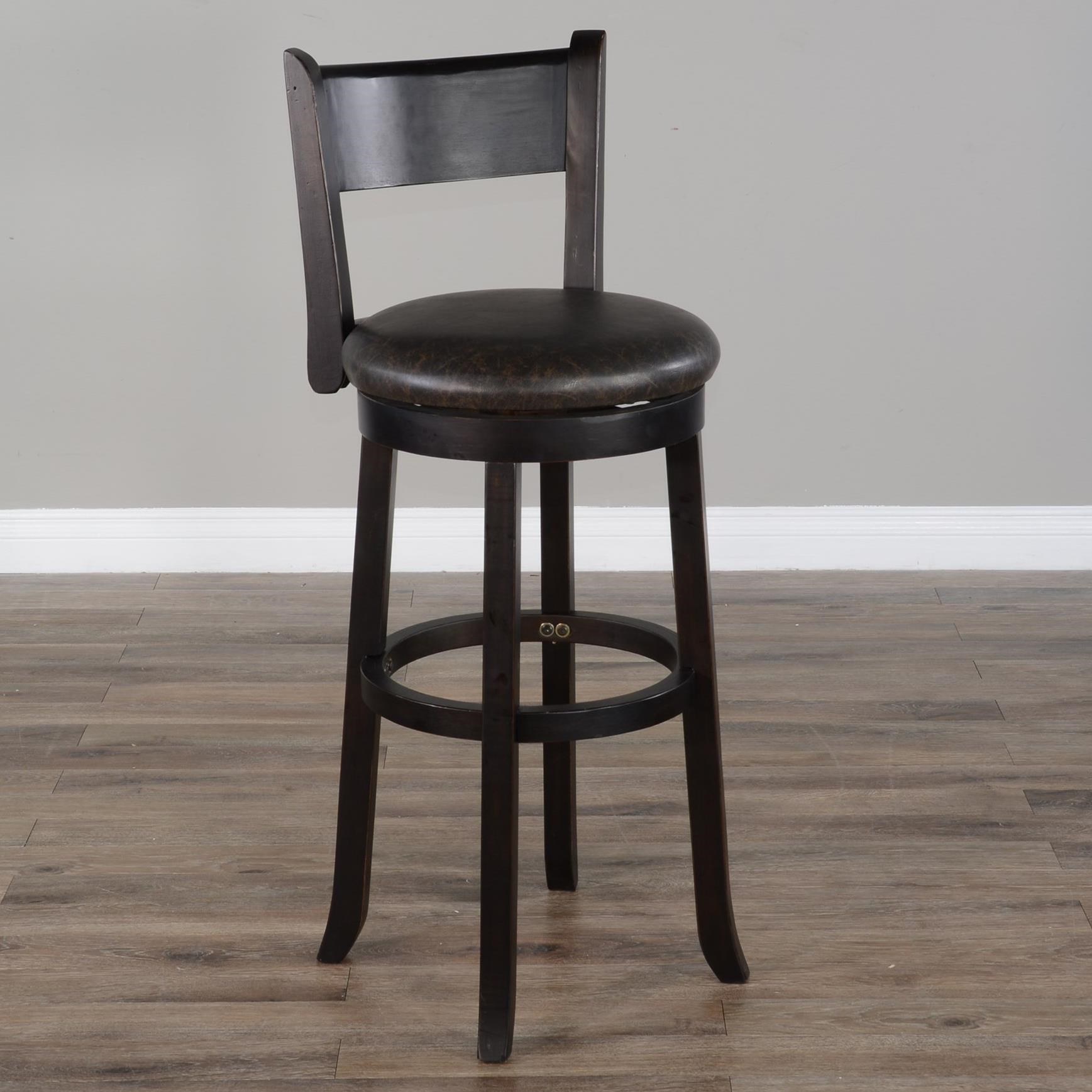30 swivel bar top stools with back