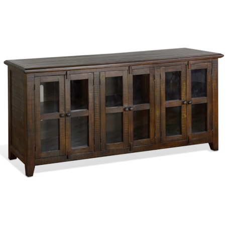 Tobacco 70" TV Console