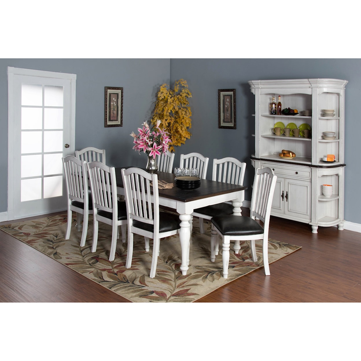 Sunny Designs Bourbon Trail Extension Dining Table