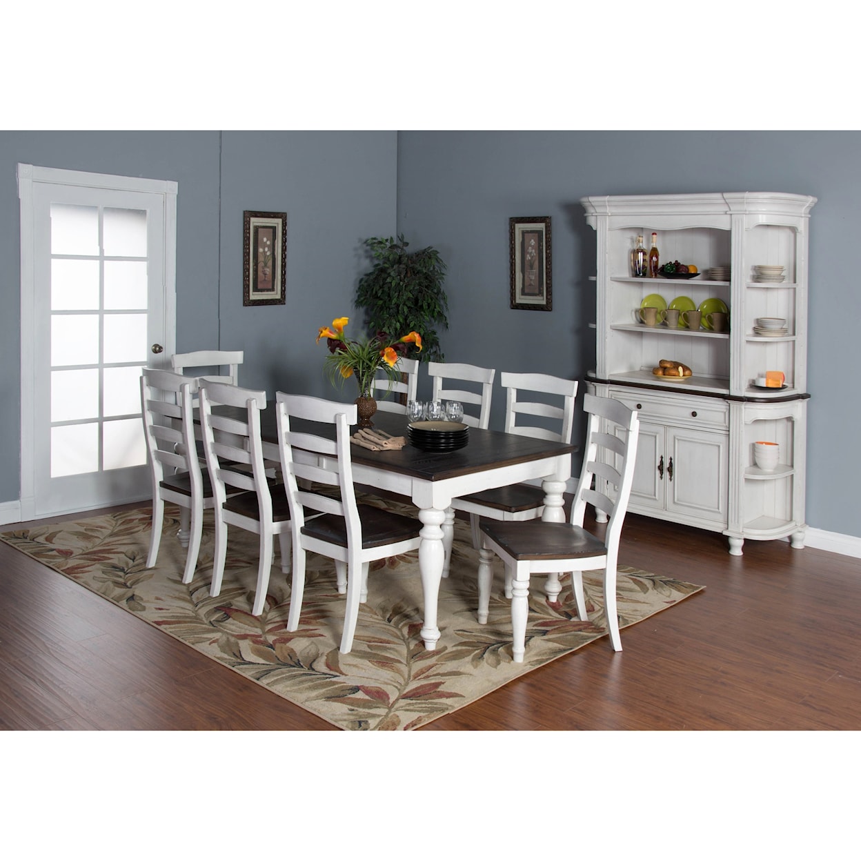 Sunny Designs Bourbon Trail Extension Dining Table