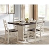 Sunny Designs Vermont VERMONT WHITE TABLE |