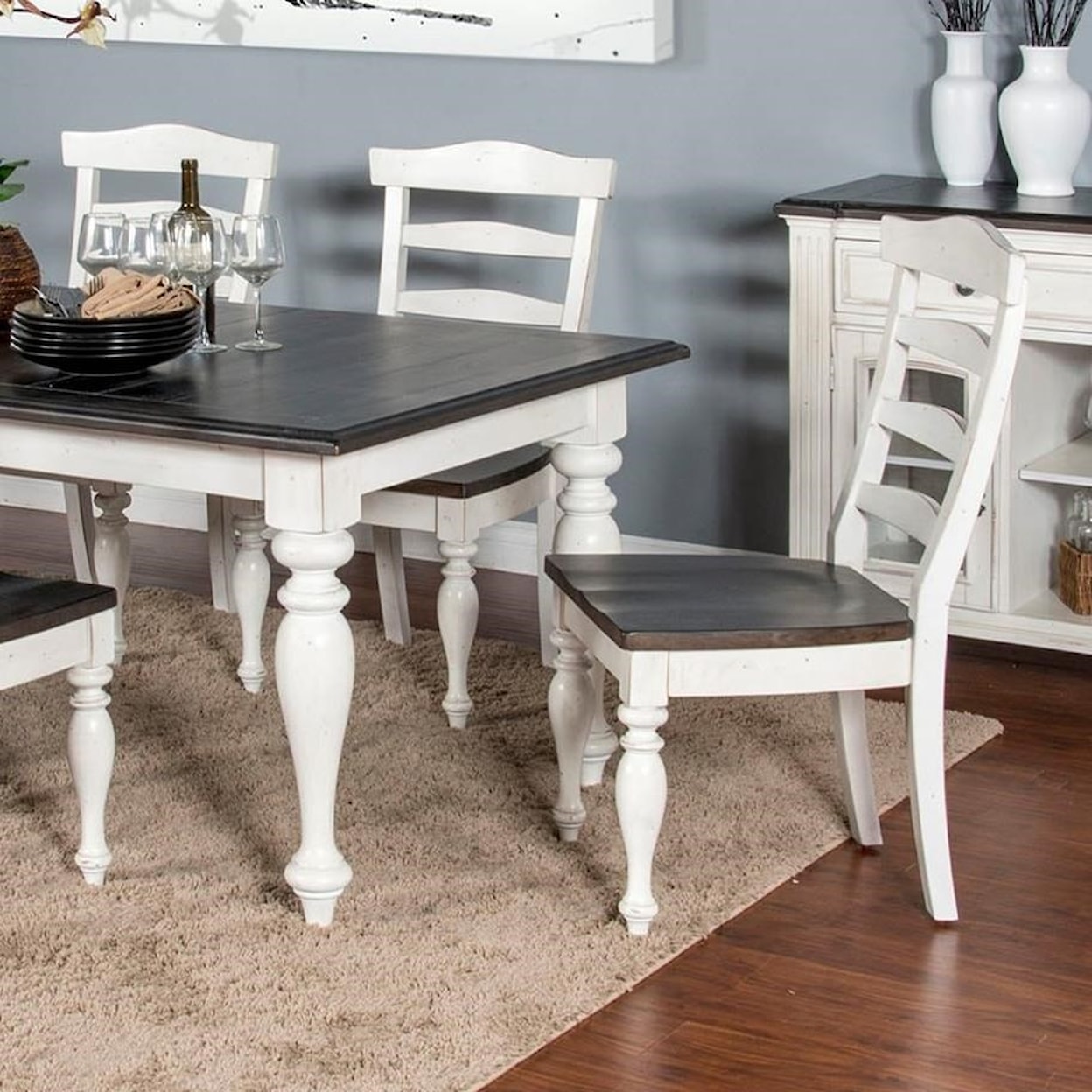 Sunny Designs Carriage House Five Piece Dining Set