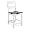 Sunny Designs Carriage House 24" Ladderback Barstool
