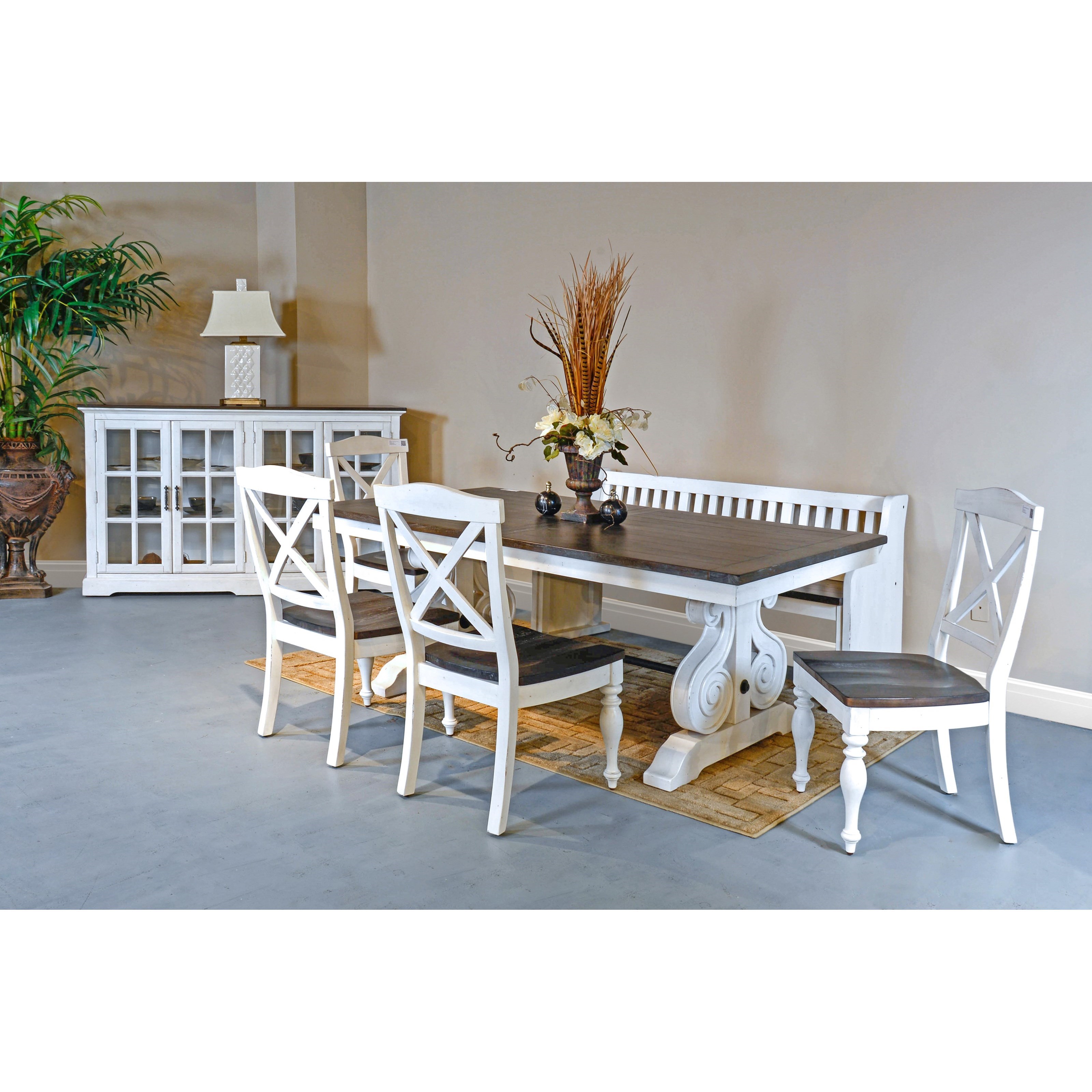 Sunny Designs Carriage House 1629EC Cottage Style Dining ...