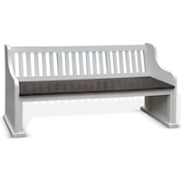 Cottage Style Dining Banquette Bench