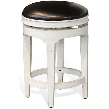 Swivel Stool, Cushion Seat