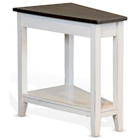 Wedge Chair Side Table