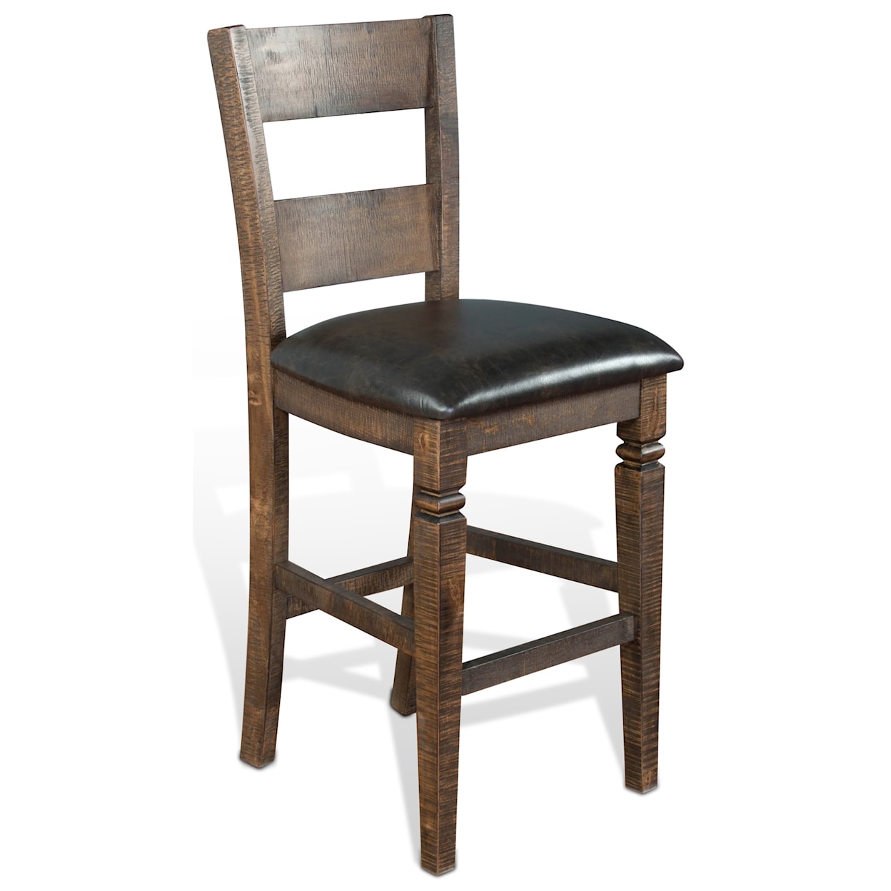 Sunny Designs Homestead Ladderback Barstool