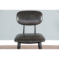 Counter Height Barstool with Cushion Seat Back