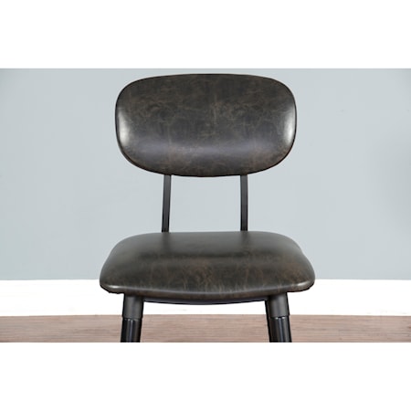 Counter Height Barstool with Cushion Seat Back