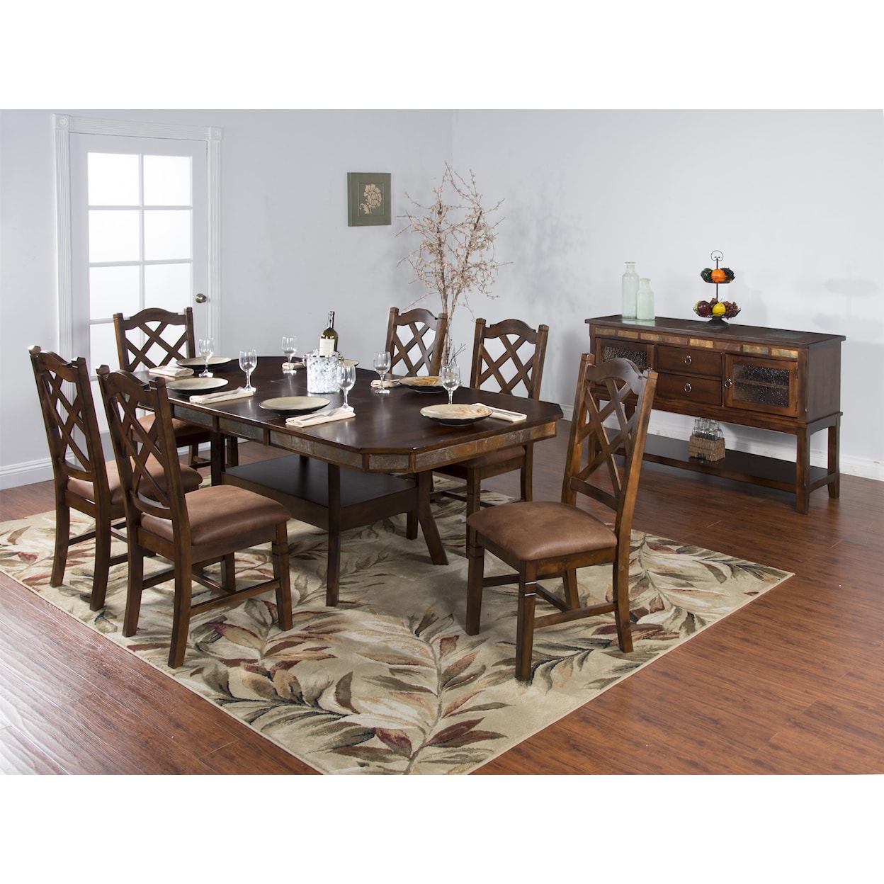 Sunny Designs Santa Fe. Formal Dining Room Group