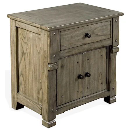 Night Stand with Doors