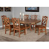 Sunny Designs Sedona 2 7-Piece Dual Height Dining Table Set