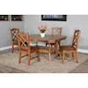 Sunny Designs   Dual Height Dining Table w/ 2 Leaves