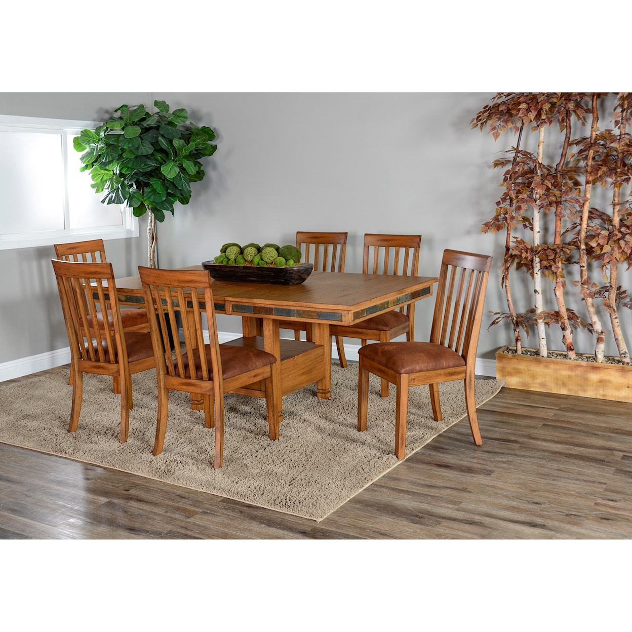 Sunny Designs Sedona 2 Dining Table and Chair Set