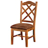 Sunny Designs Sedona 2 Double Crossback Chair w/ Cushion Seat