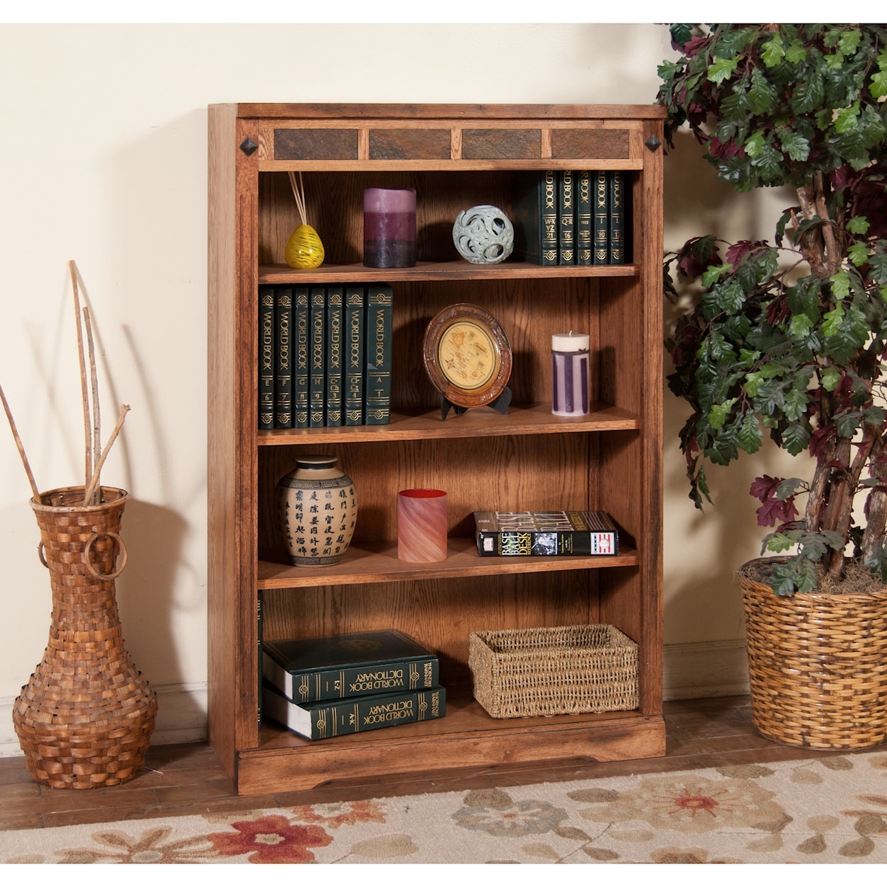 Sunny Designs Sedona 2 48"H Bookcase